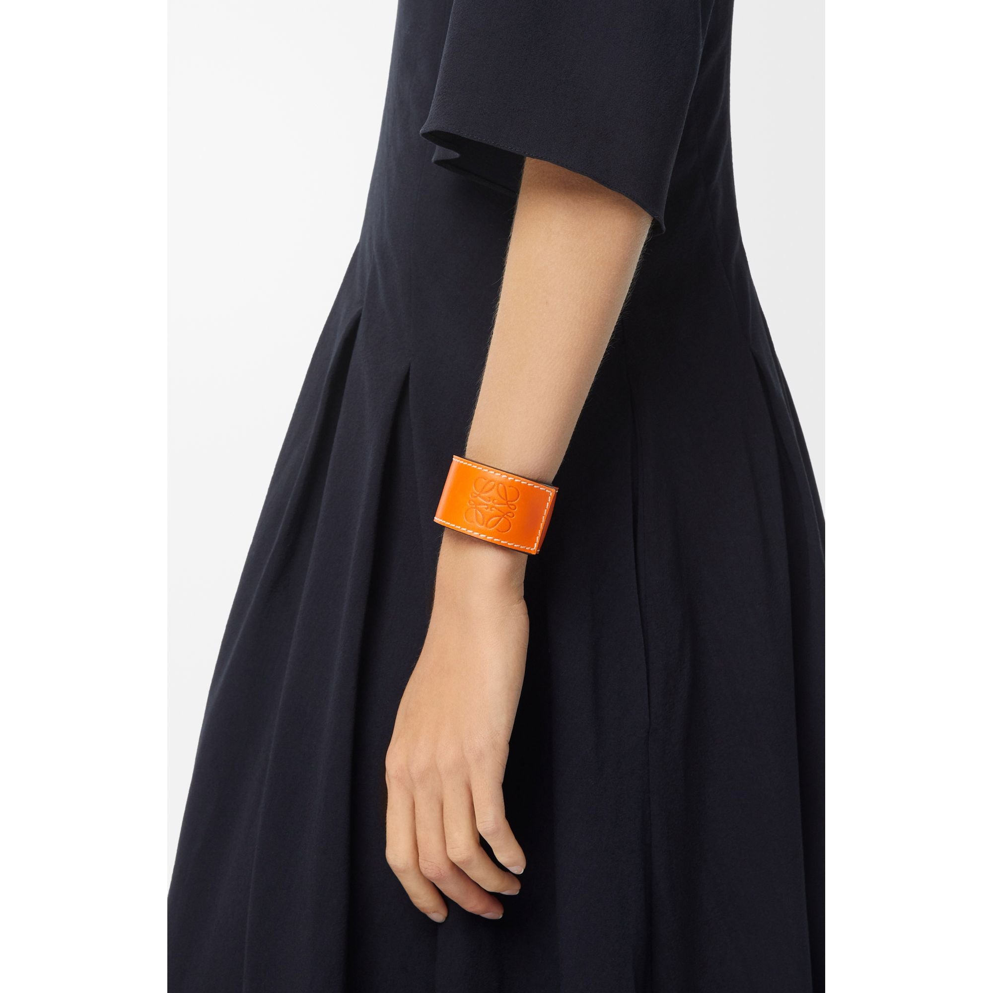 Women Small Slap Bracelet - Orange