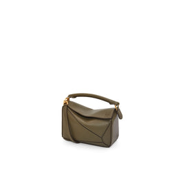 Women Puzzle Mini Bag - Dark Khaki
