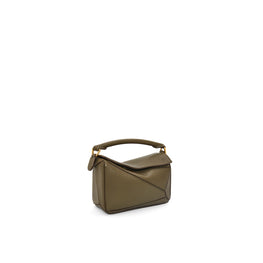 Women Puzzle Mini Bag - Dark Khaki