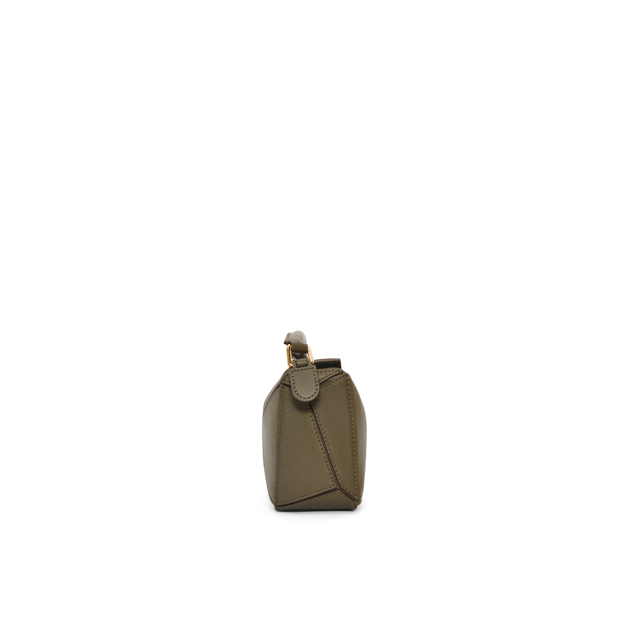 Women Puzzle Mini Bag - Dark Khaki