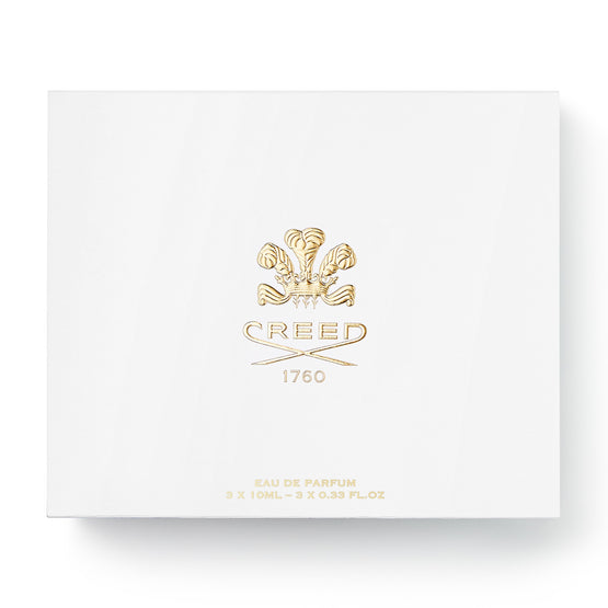 Women's Fragrance Gift Set 3x10ml (Aventus for Her, Wind Flowers, Carmina)