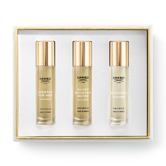 Women's Fragrance Gift Set 3x10ml (Aventus for Her, Wind Flowers, Carmina)