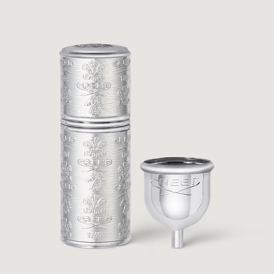 Travel Atomizer Set (Silver Funnel + Silver Decanting Bottle) 50ml