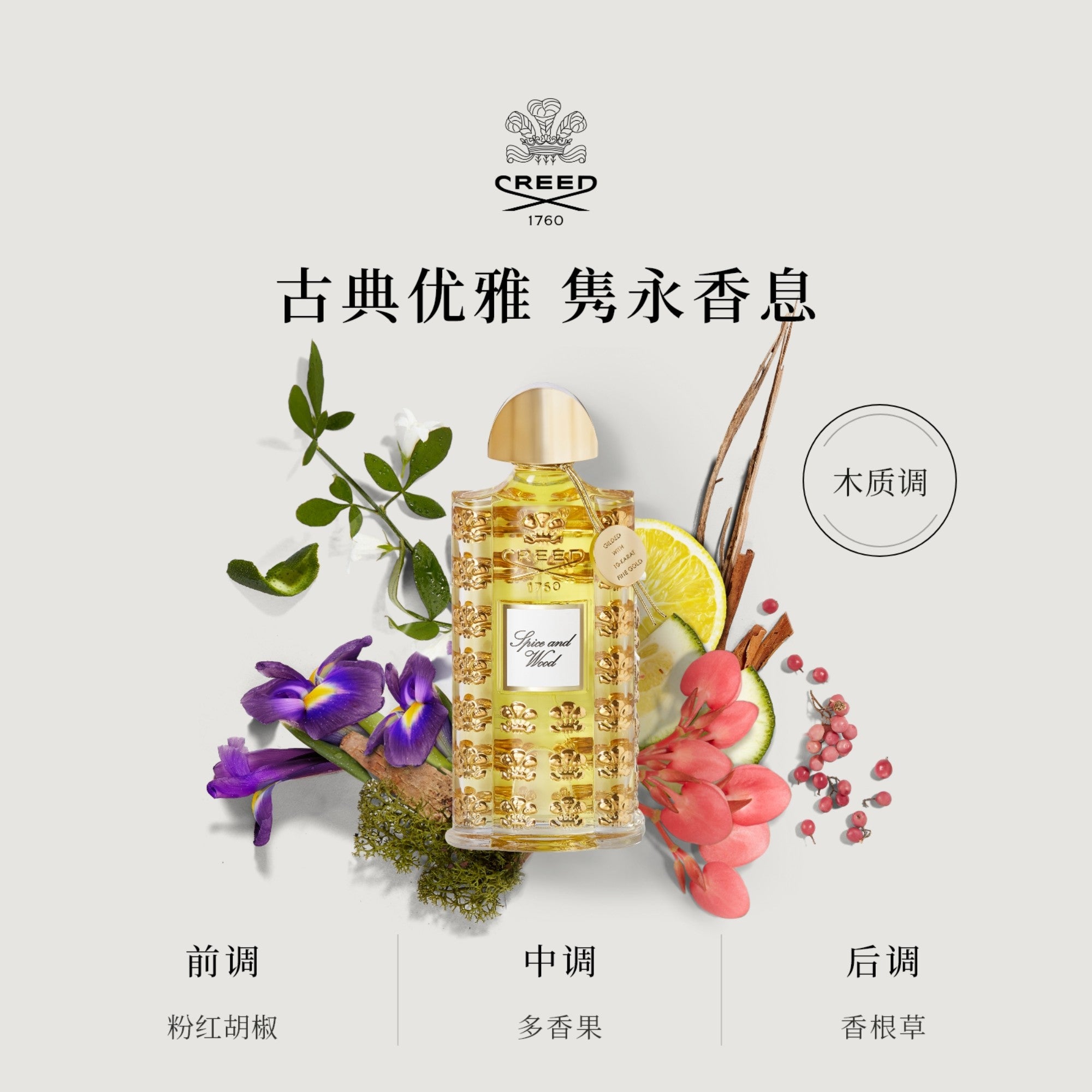 Les Royales Exclusives Spice & Wood Eau de Parfum 75ml