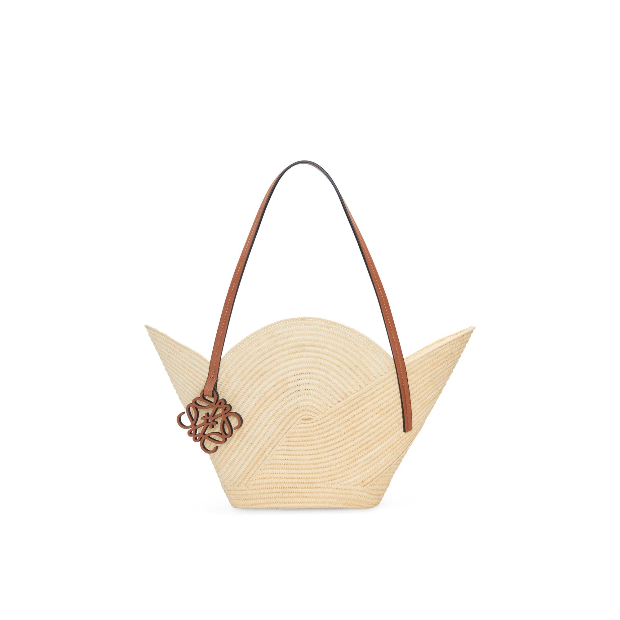 Women Petal Basket Bag - Natural/Tan