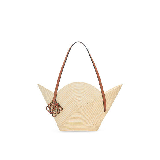 Women Petal Basket Bag - Natural/Tan