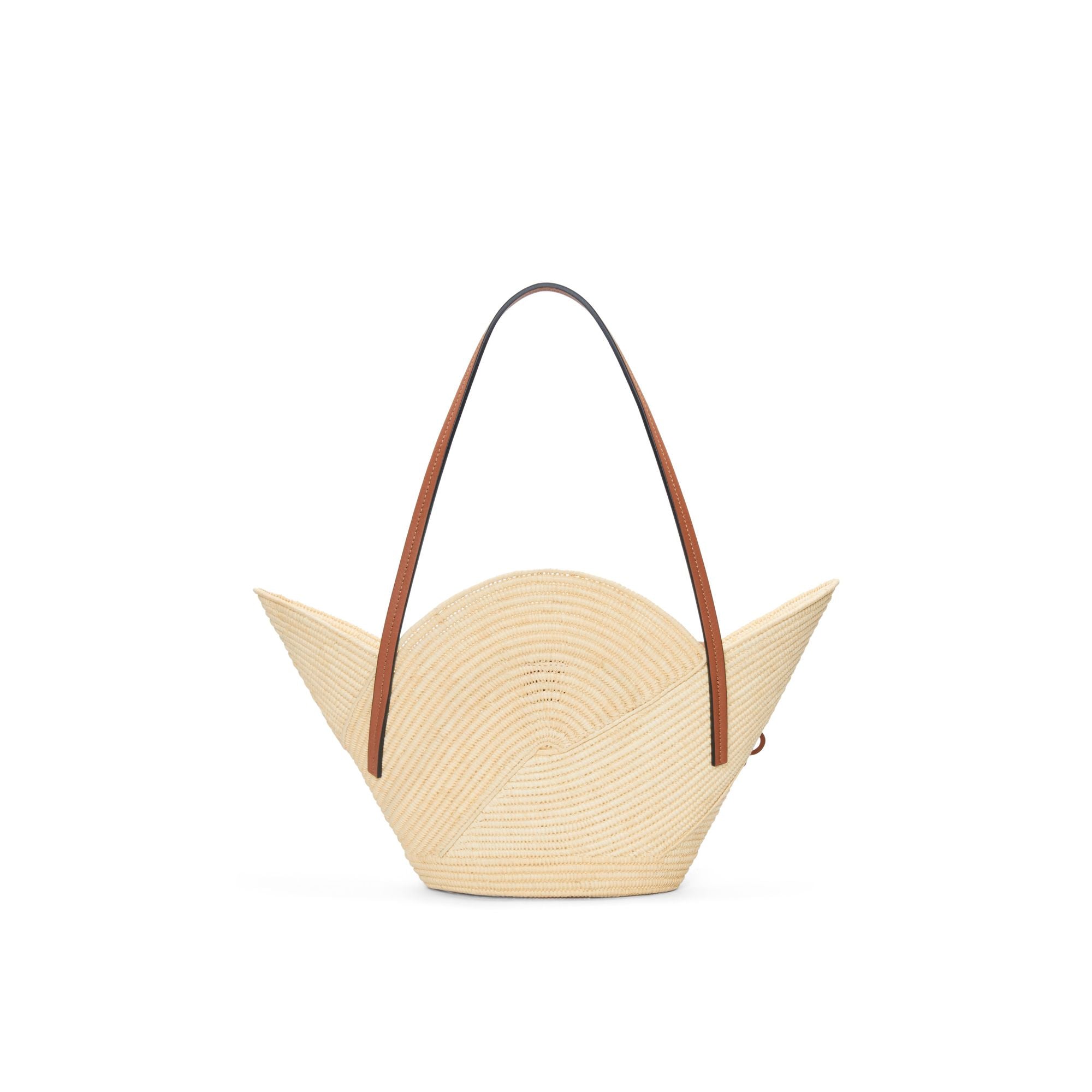Women Petal Basket Bag - Natural/Tan