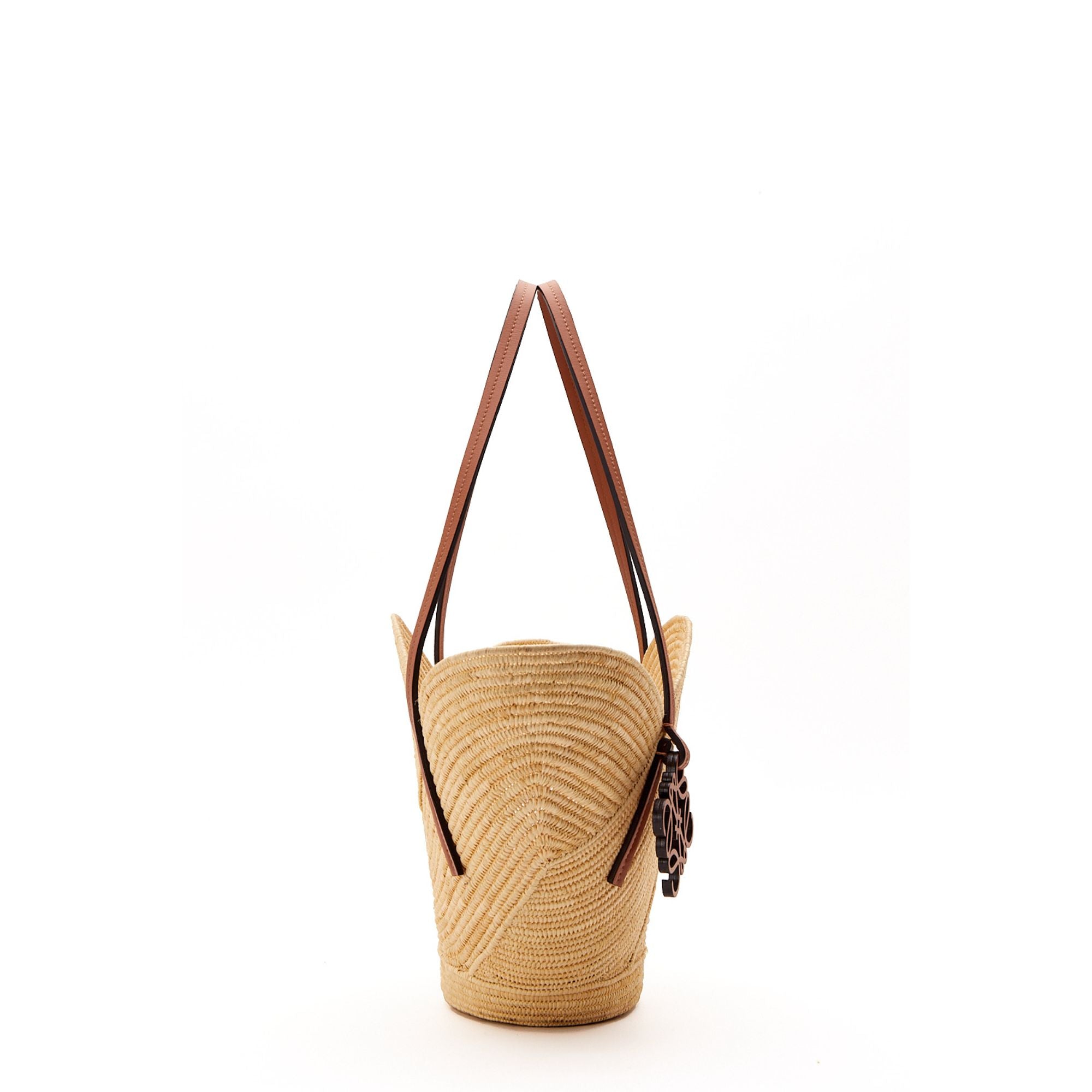 Women Petal Basket Bag - Natural/Tan