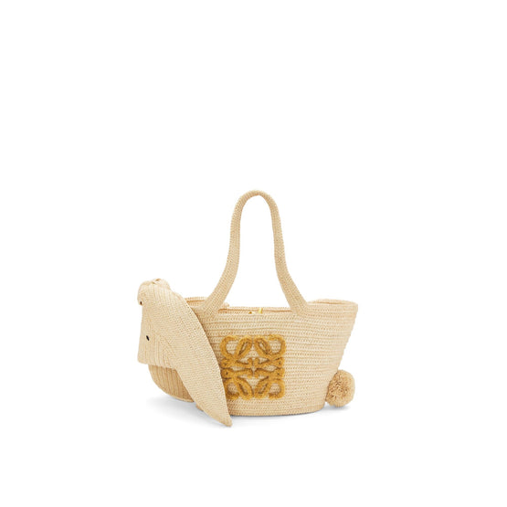 Women Bunny Basket Small - Natural
