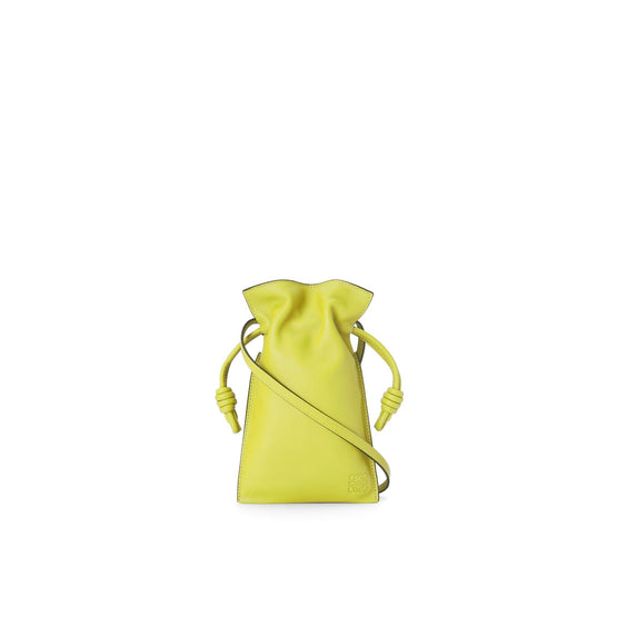 Women Flamenco Pocket - Lime Yellow