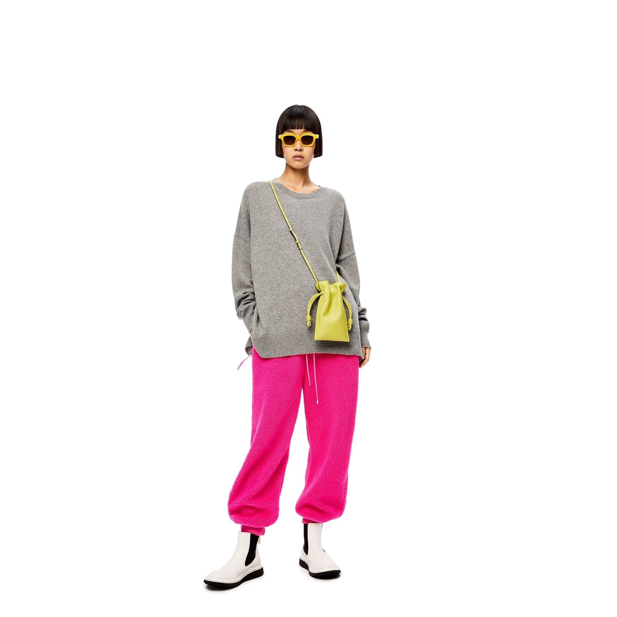 Women Flamenco Pocket - Lime Yellow