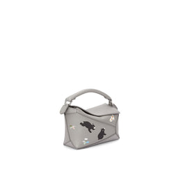 Women Puzzle Edge Mini Bears - Pearl Grey