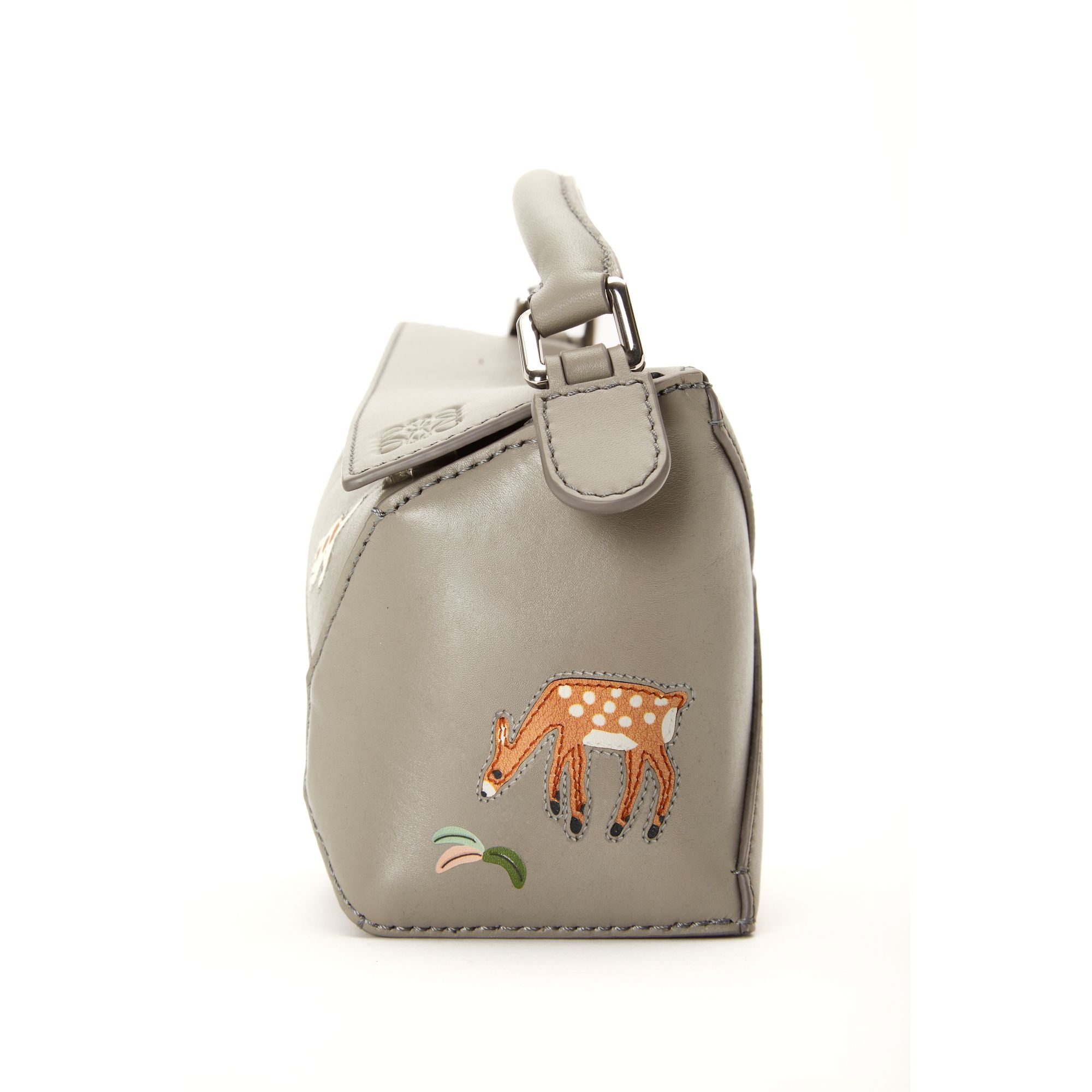Women Puzzle Edge Mini Bears - Pearl Grey