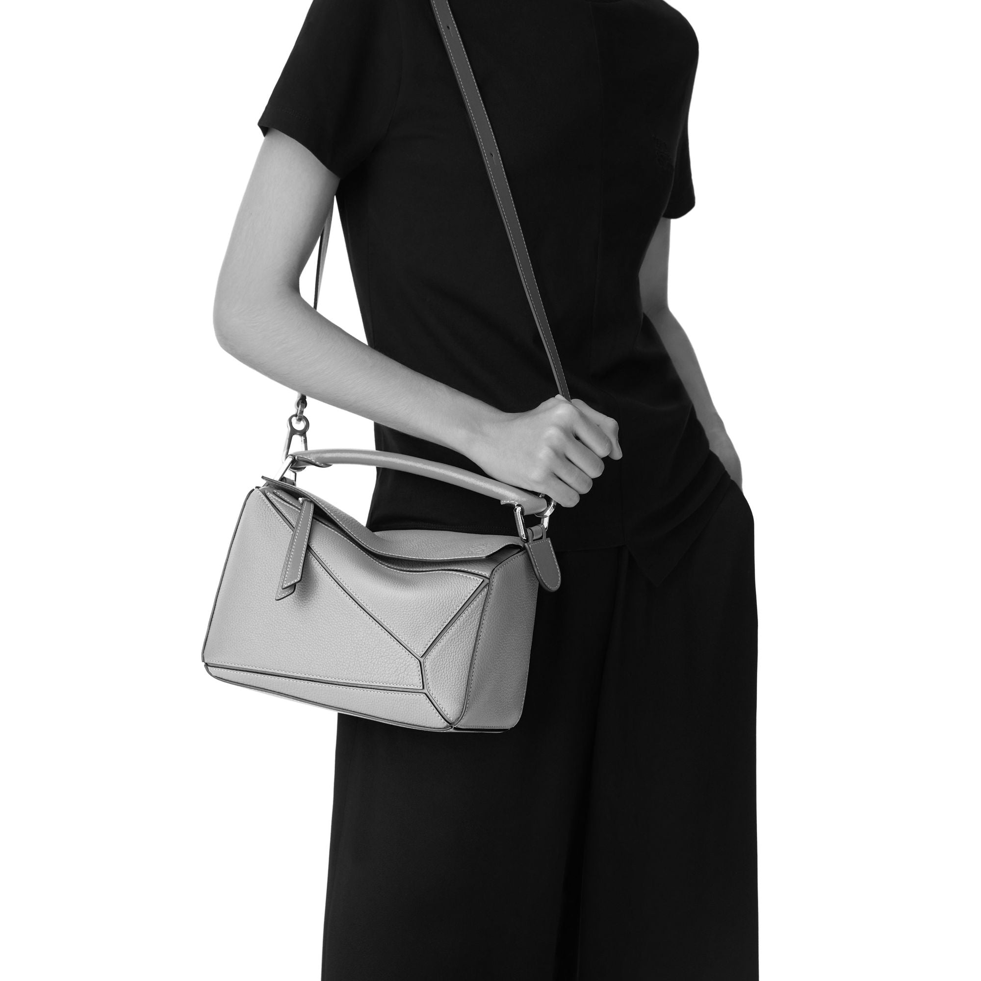 Women Puzzle Small Bag - Dark Butter