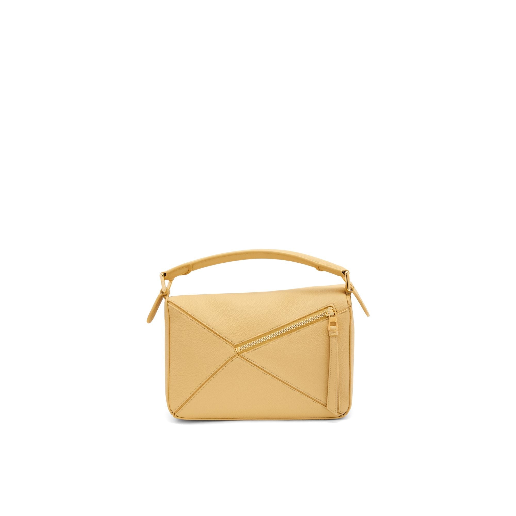 Women Puzzle Small Bag - Dark Butter