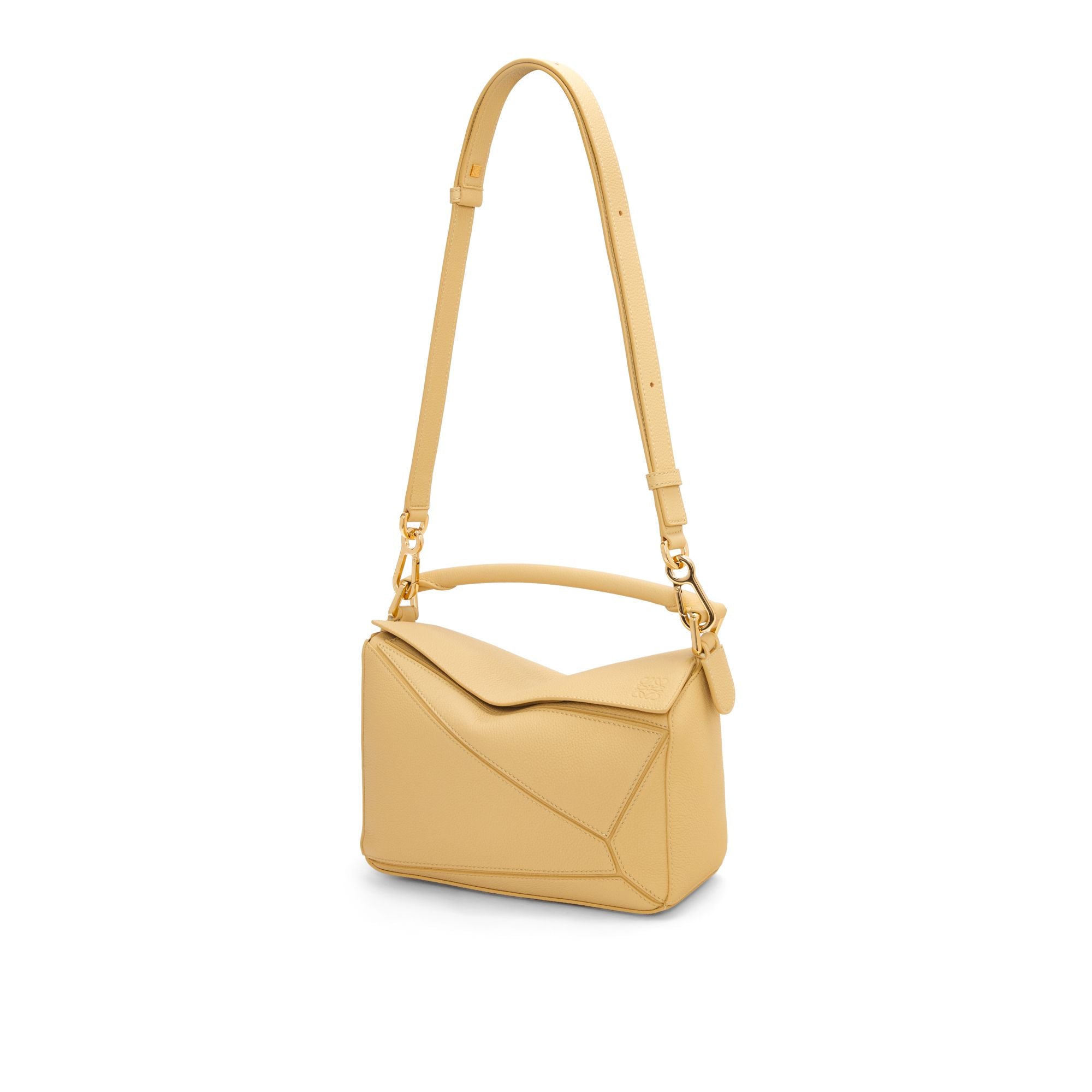 Women Puzzle Small Bag - Dark Butter