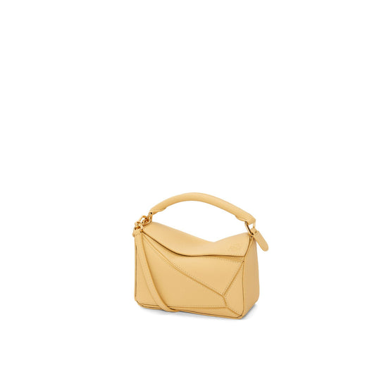 Women Puzzle Mini Bag - Dark Butter