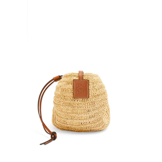 Women Moon Shell Bag - Natural/Tan