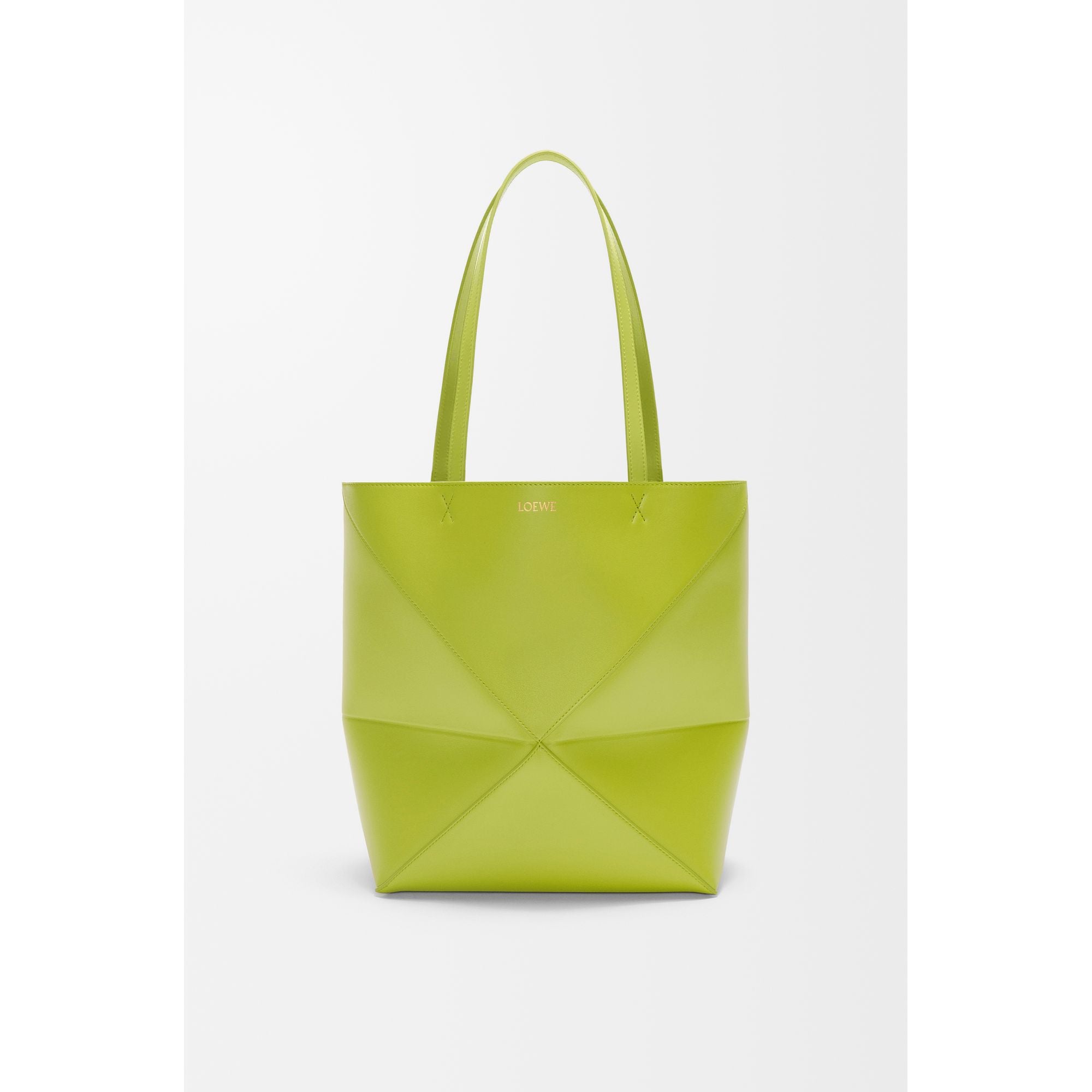 Women Puzzle Fold Tote Medium - Meadow Green