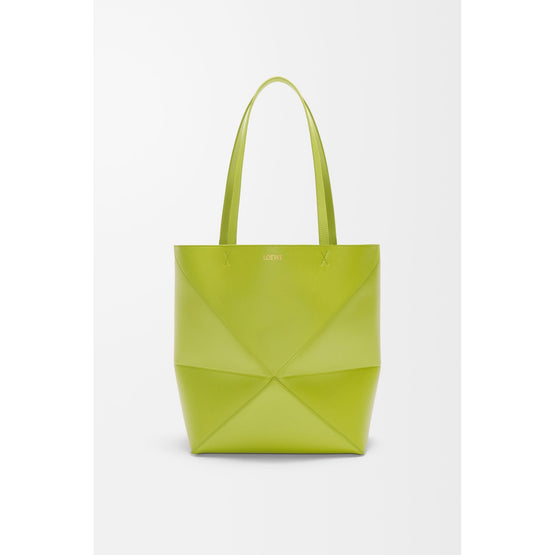Women Puzzle Fold Tote Medium - Meadow Green