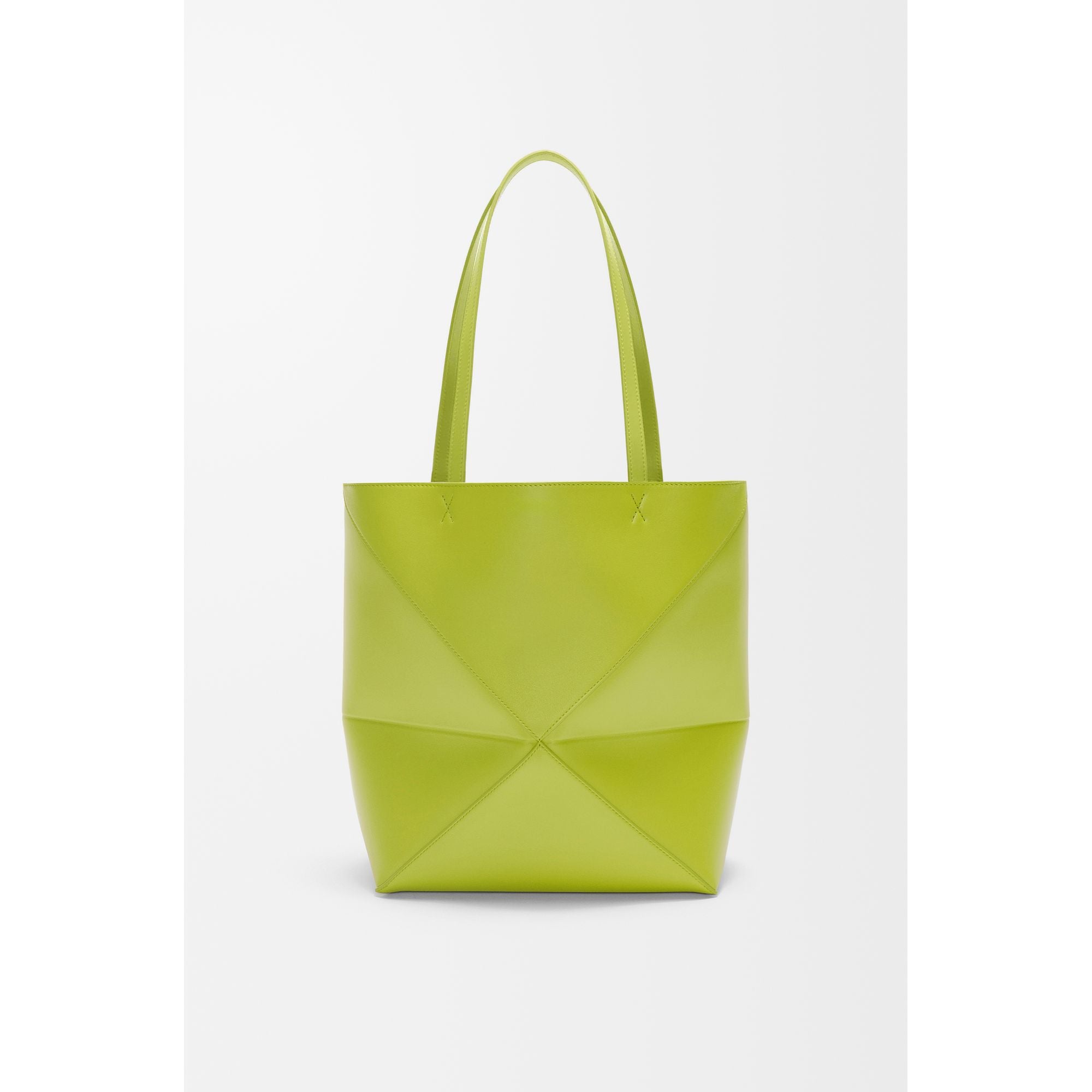 Women Puzzle Fold Tote Medium - Meadow Green