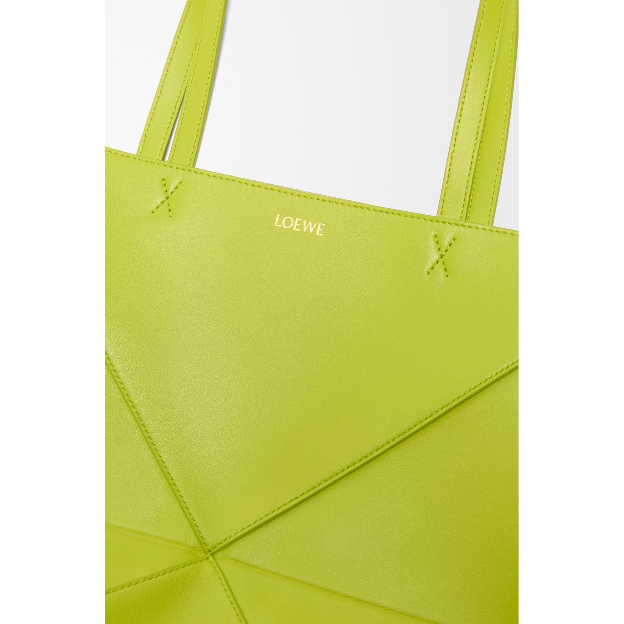 Women Puzzle Fold Tote Medium - Meadow Green