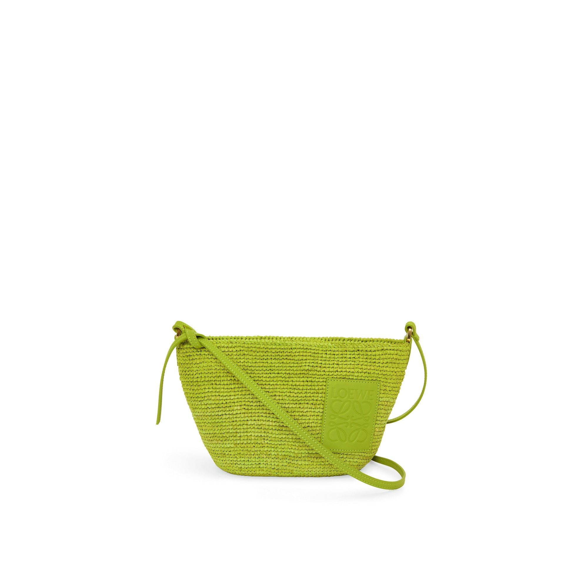 Women Slit Pochette Bag - Meadow Green