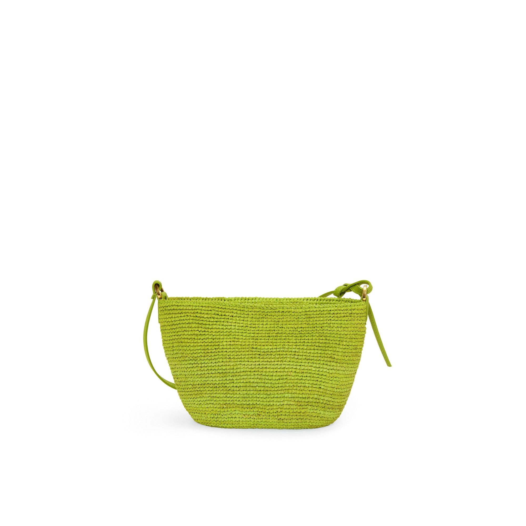 Women Slit Pochette Bag - Meadow Green