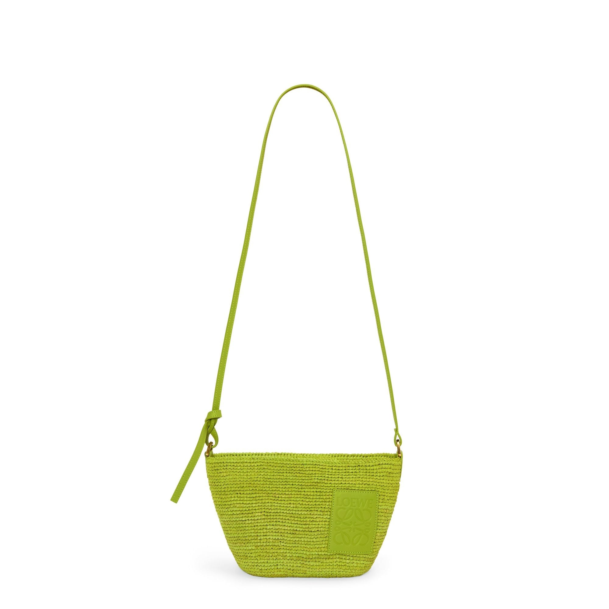 Women Slit Pochette Bag - Meadow Green
