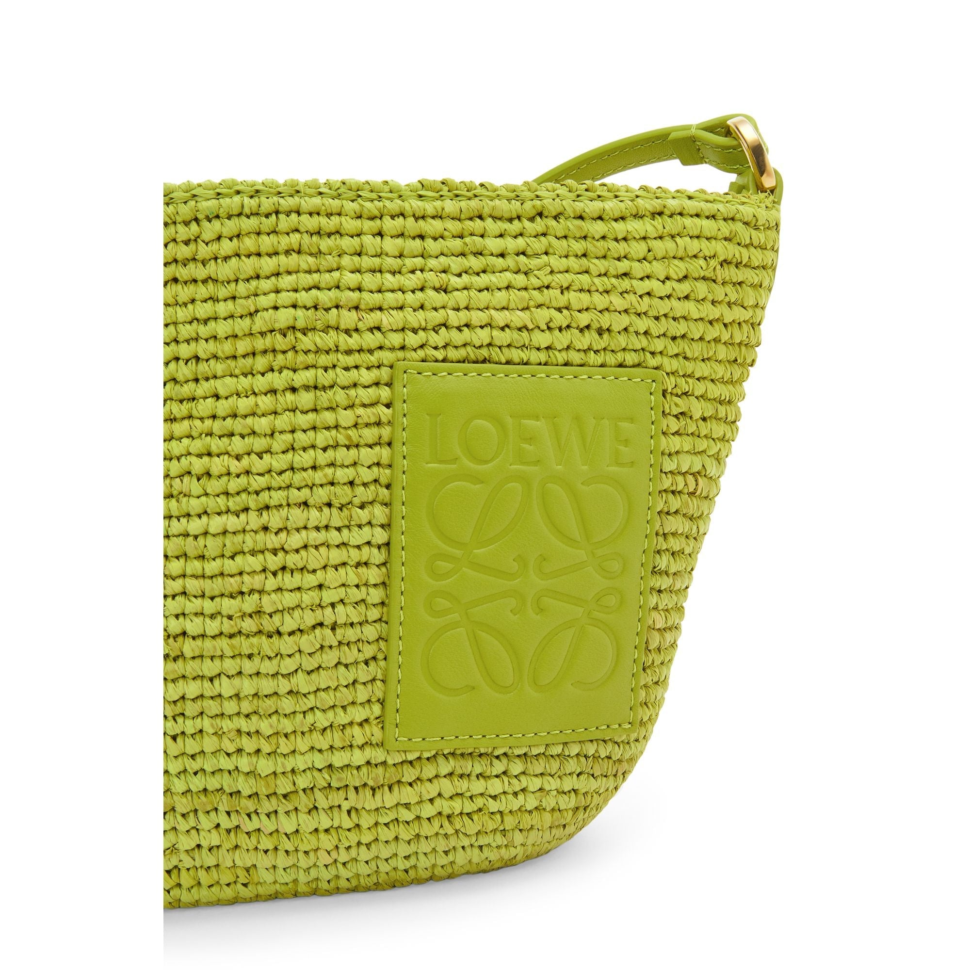Women Slit Pochette Bag - Meadow Green