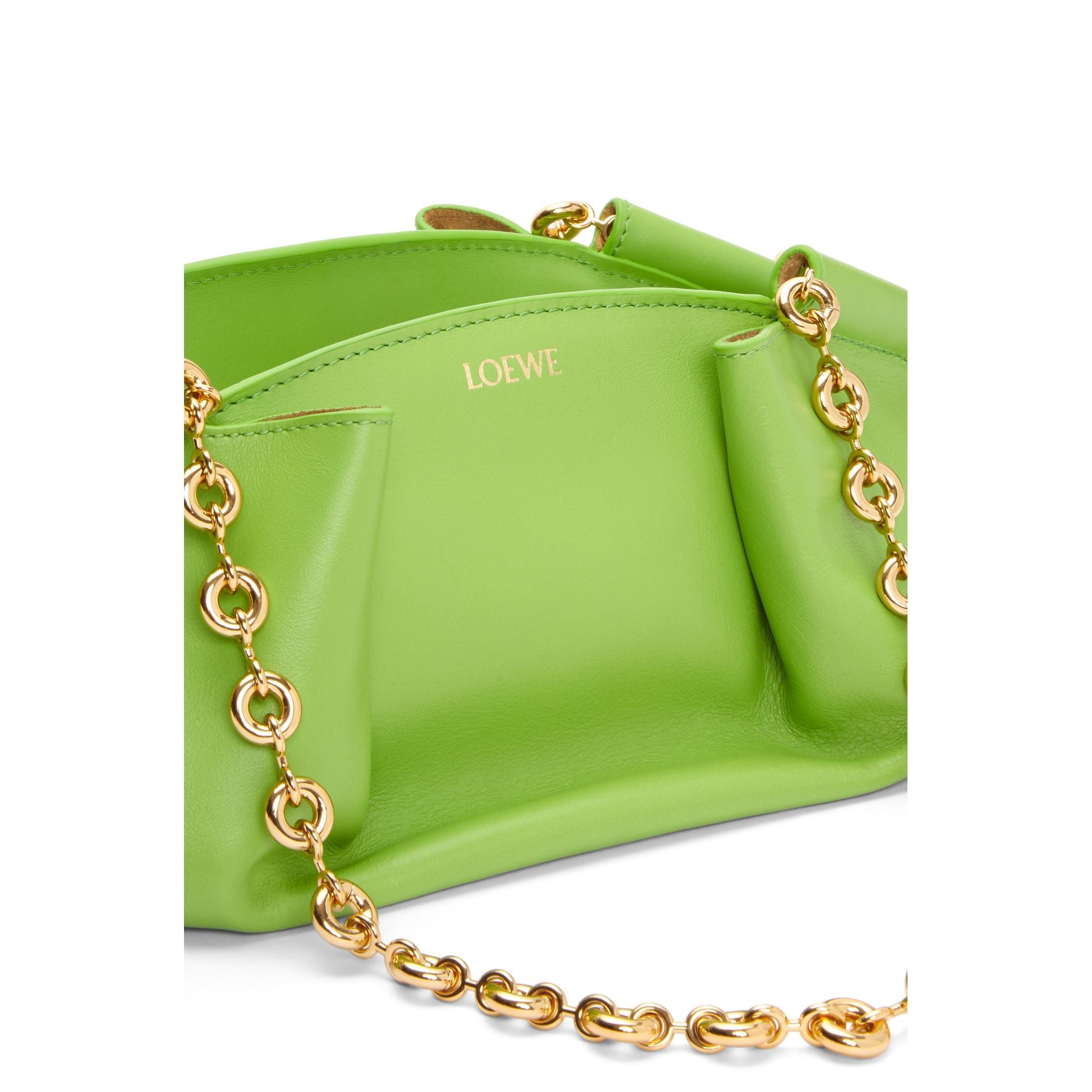 Women Paseo Chain Small Bag - Apple Green