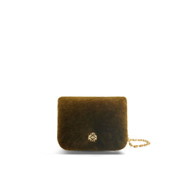Women Goya Puffer Bag - Khaki Green