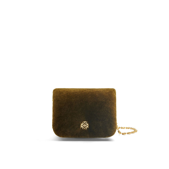 Women Goya Puffer Bag - Khaki Green