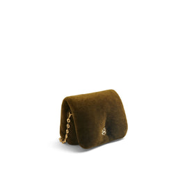 Women Goya Puffer Bag - Khaki Green