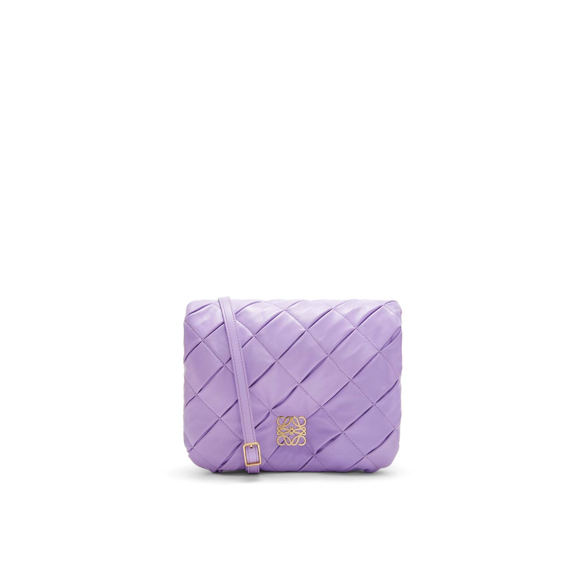 Women Goya Puffer Pleated Bag - Light Mauve