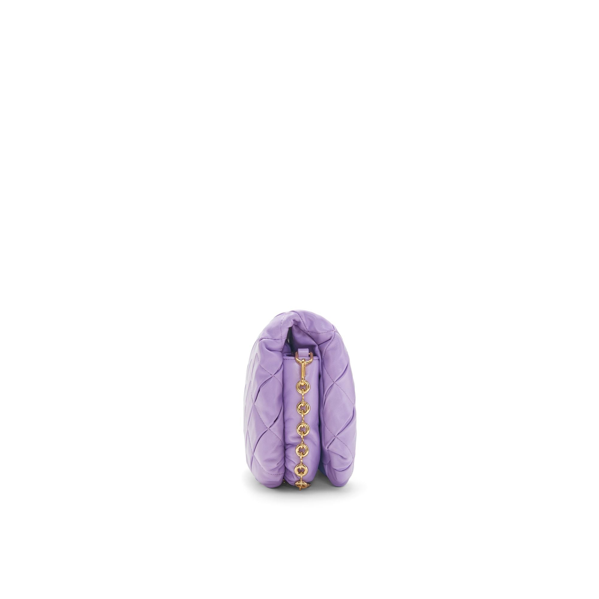 Women Goya Puffer Pleated Bag - Light Mauve