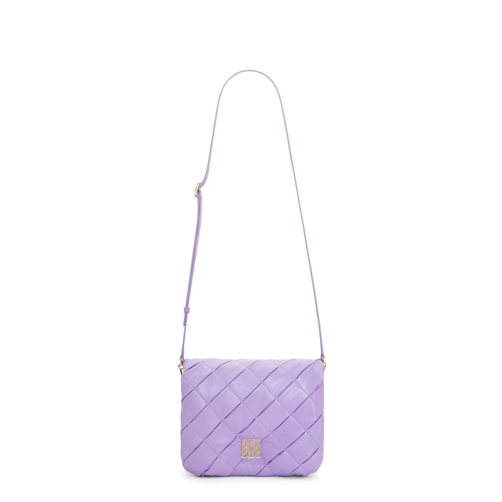 Women Goya Puffer Pleated Bag - Light Mauve