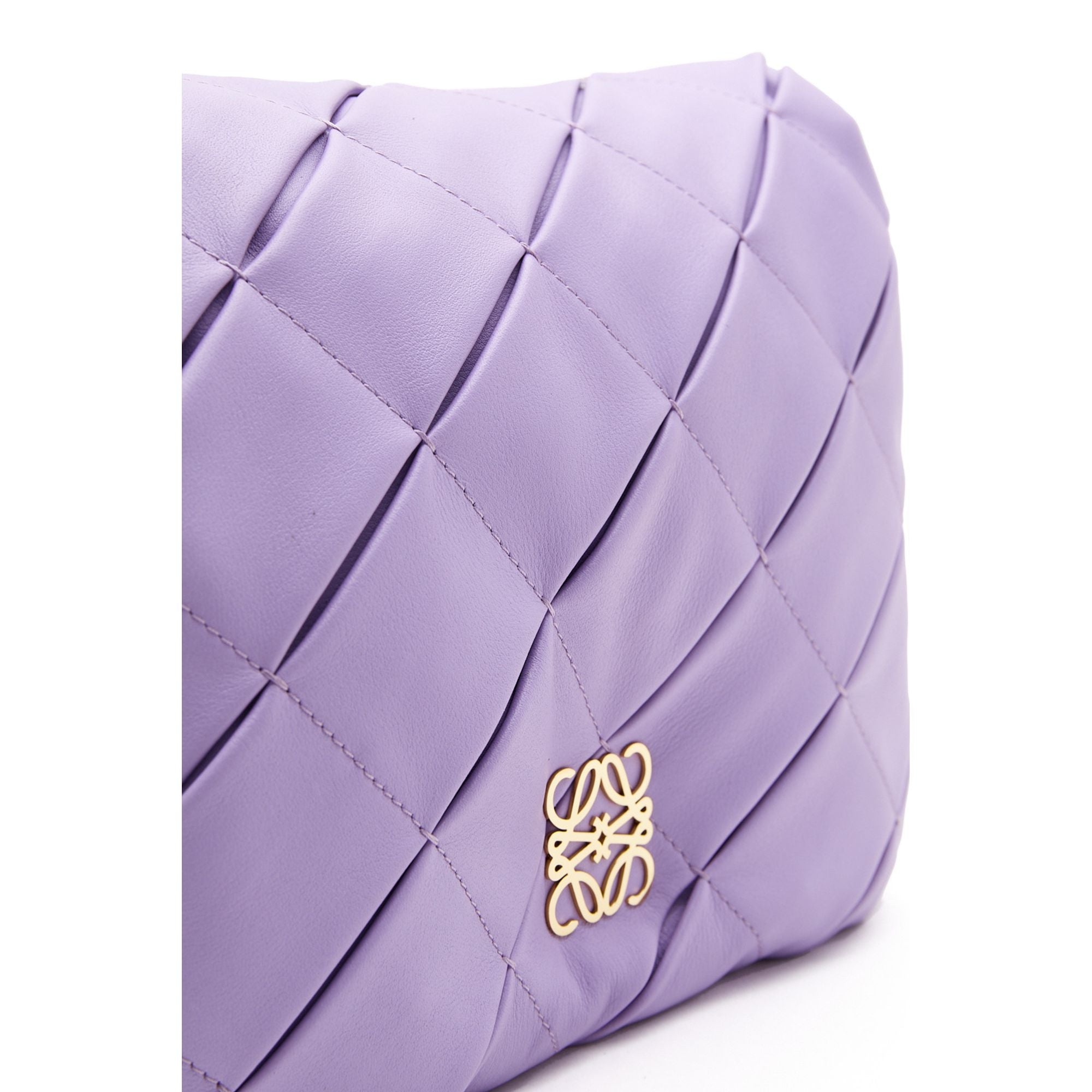 Women Goya Puffer Pleated Bag - Light Mauve