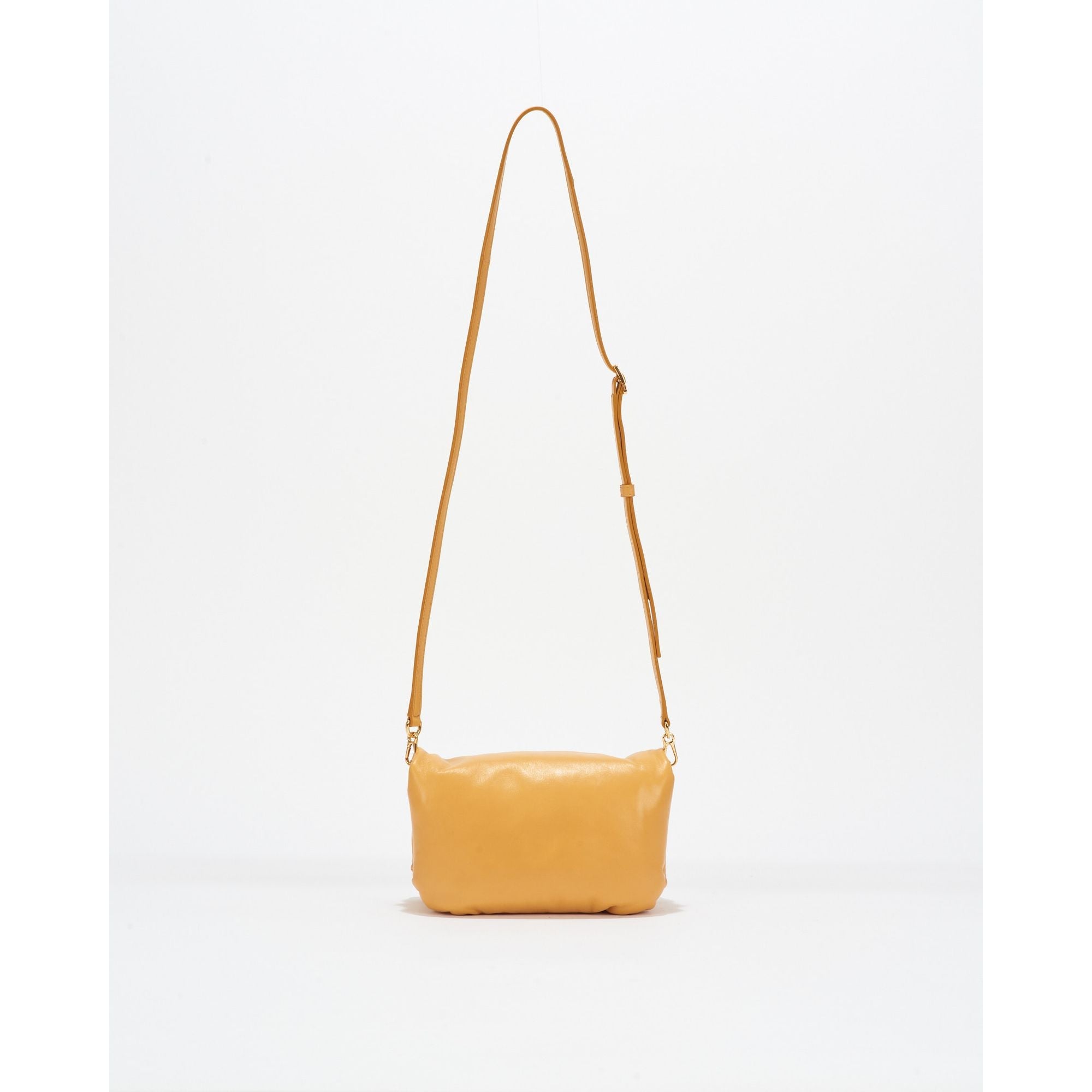 Women Goya Puffer Mini Bag - Camel