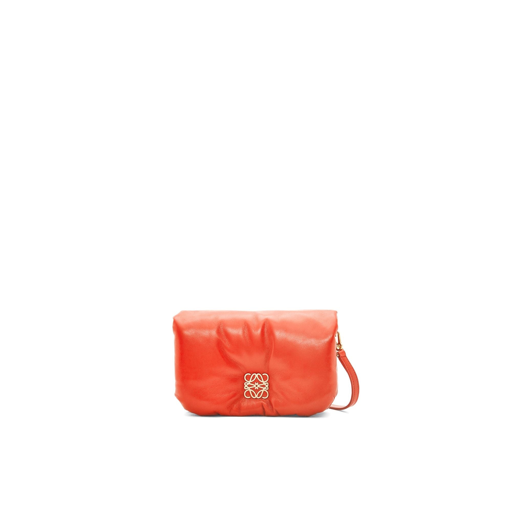 Women Goya Puffer Mini Bag - Sunrise Orange