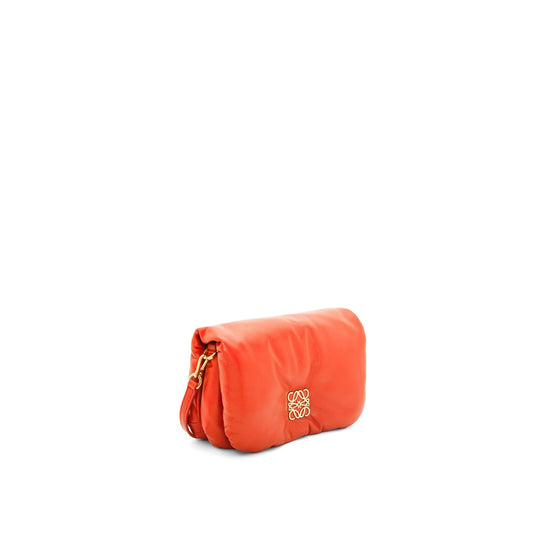 Women Goya Puffer Mini Bag - Sunrise Orange