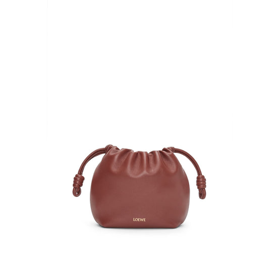 Women Flamenco Purse Mini Jade - Dark Brick