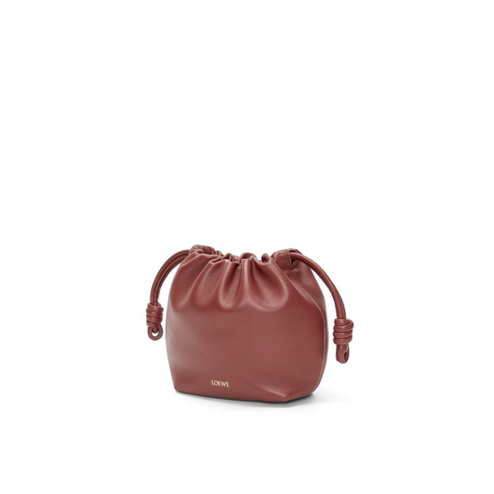 Women Flamenco Purse Mini Jade - Dark Brick