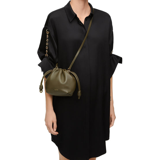 Women Flamenco Purse Mini Jade - Dark Khaki