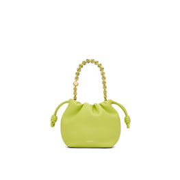 Women Flamenco Purse Round Mini - Anise