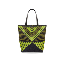 Men Puzzle Fold Tote Xl - Anise/Olive