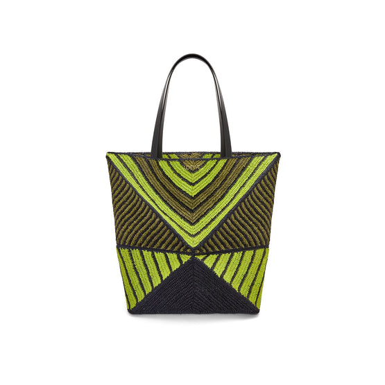 Men Puzzle Fold Tote Xl - Anise/Olive