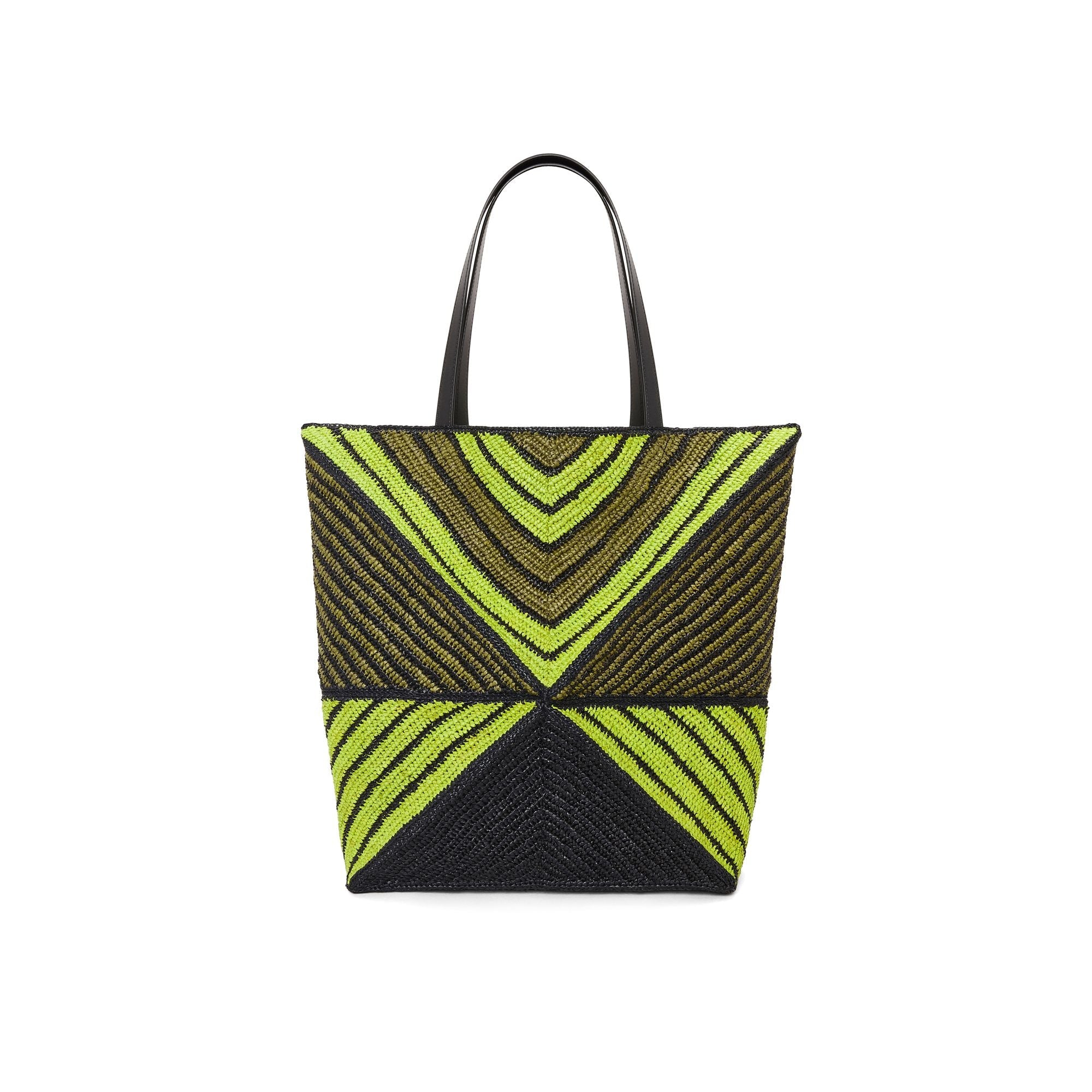 Men Puzzle Fold Tote Xl - Anise/Olive