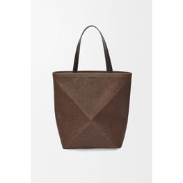 Men Puzzle Fold Tote Xl - Ebony