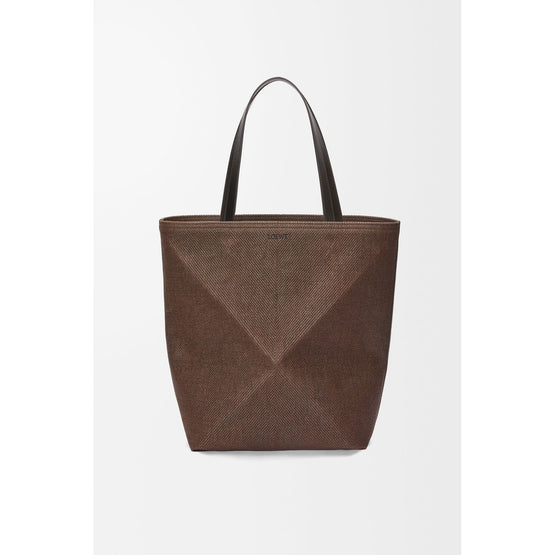 Men Puzzle Fold Tote Xl - Ebony